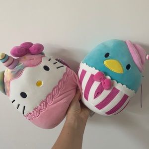 Squishmallow - Hello Kitty/Tuxedosam Bundle - BNWT